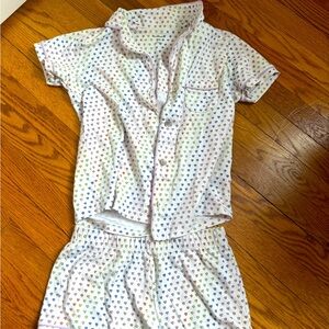 Roller Rabbit Disco Hearts pajama set